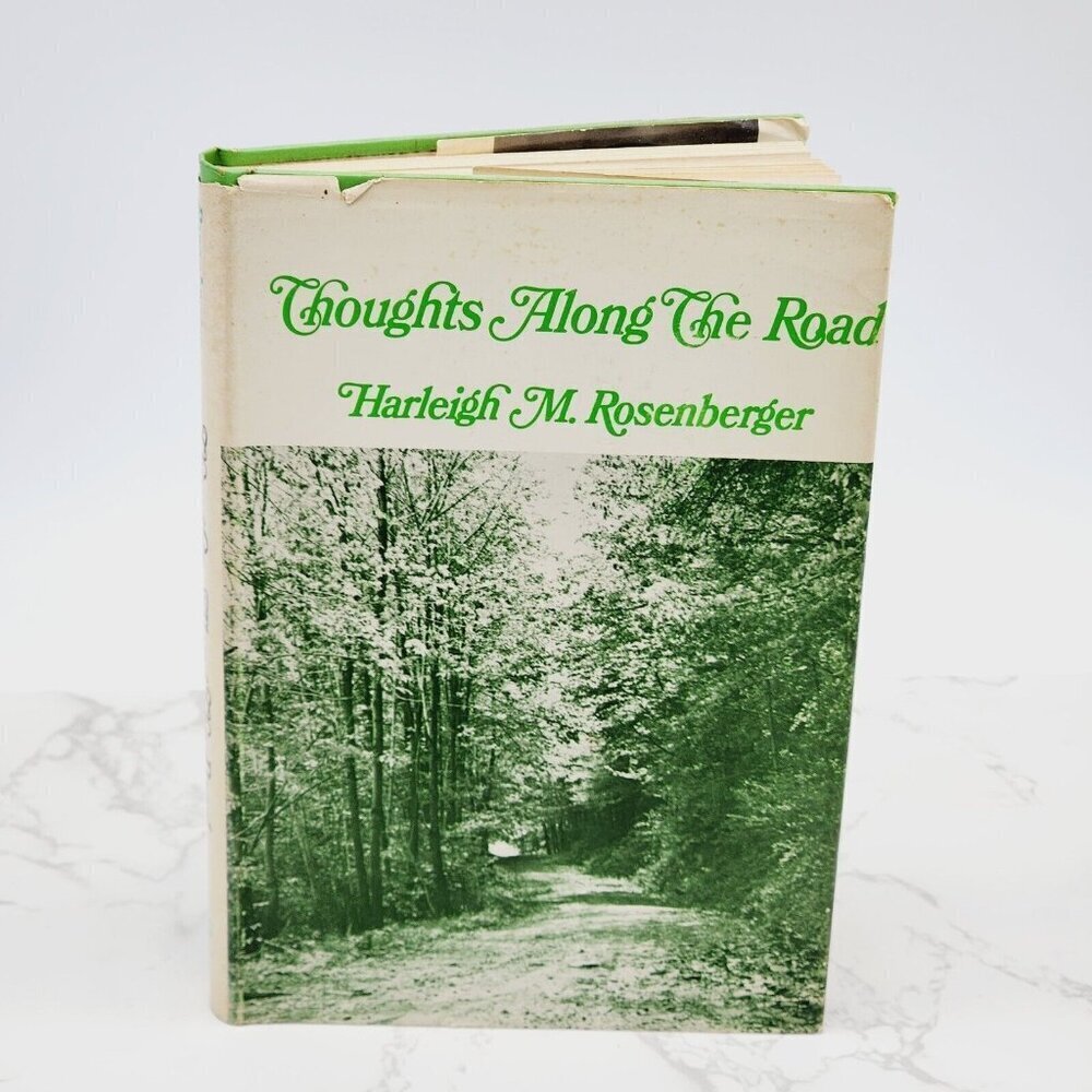 Thoughts Along the Road Harleigh Rosenberger Hardcover DJ 1st Edition 1966